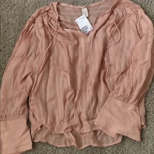 H&M Peasant blouse